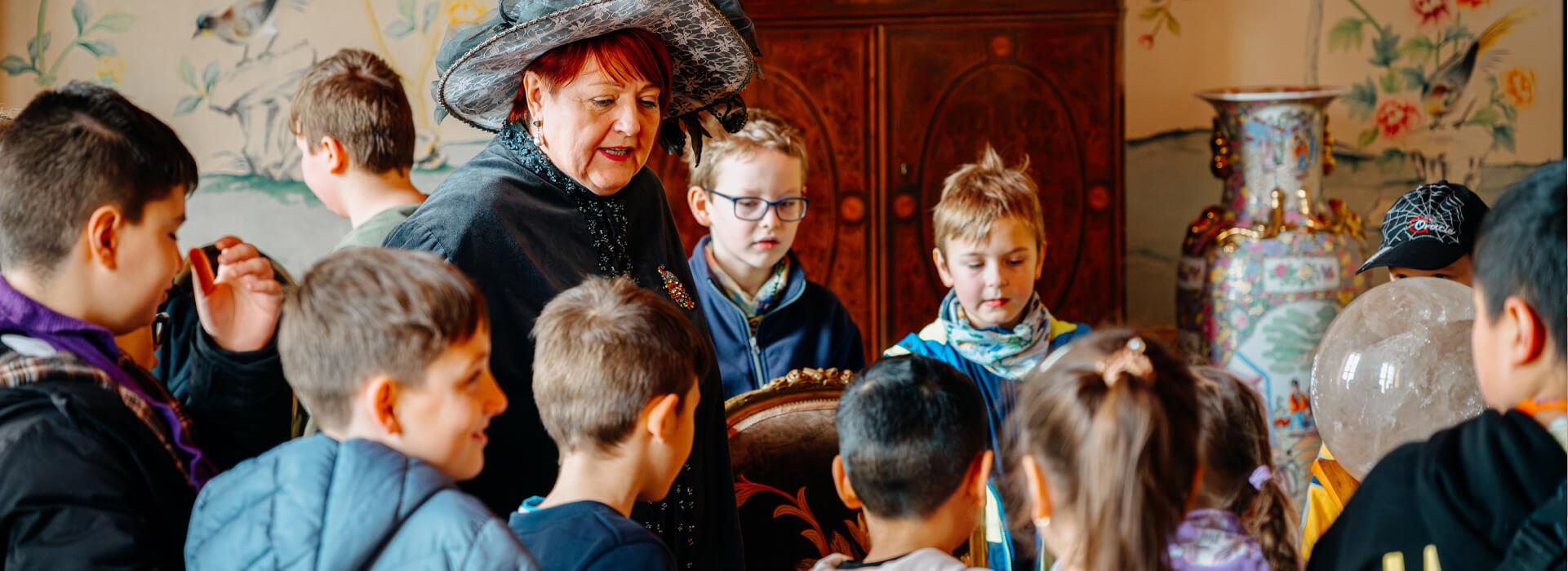 Prohlídky zámku pro školy a školky