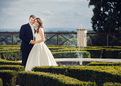 Svatební obřad na zámku Bellissima