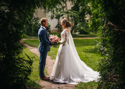 Svatební obřad na zámku Dolce Vita