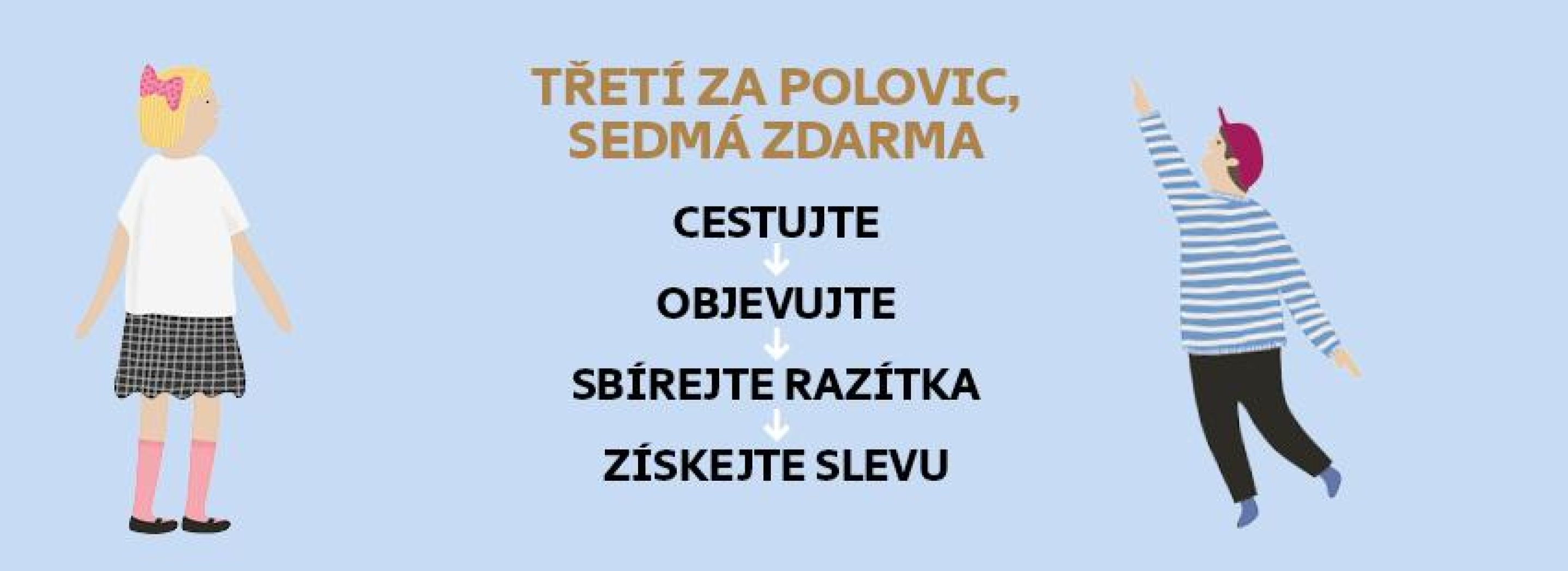 Třetí za polovic sedmá zdarma