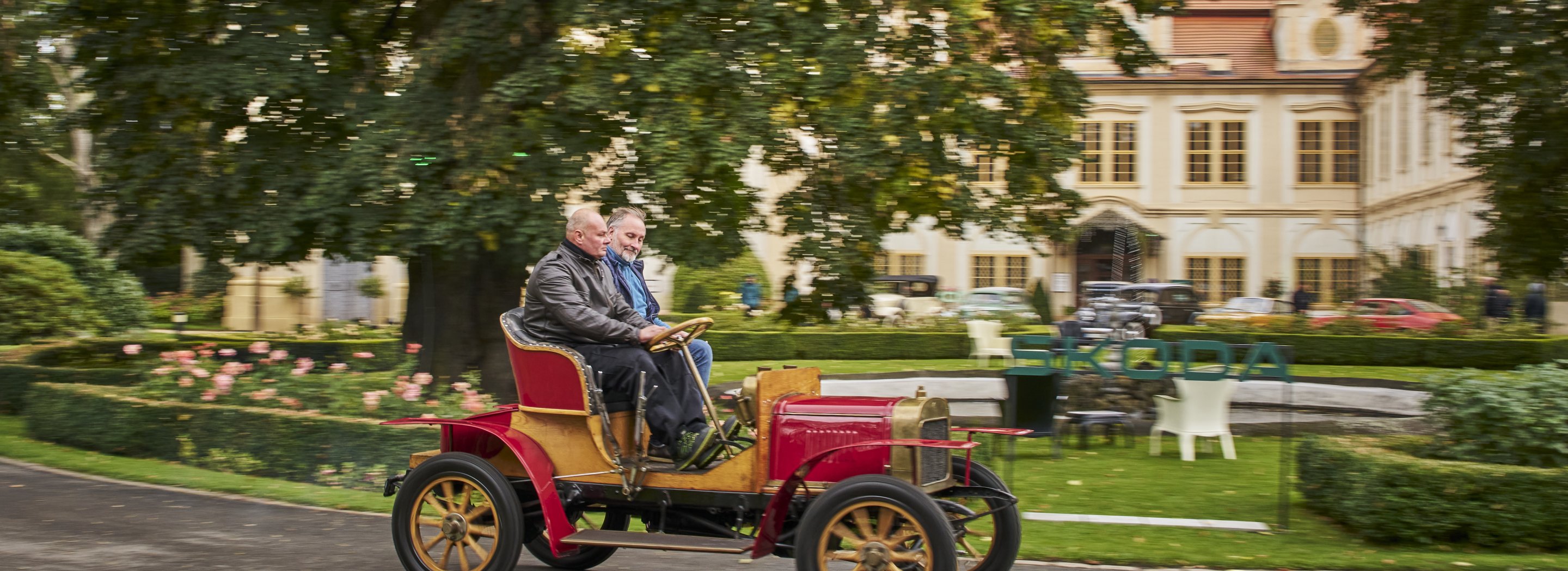 Erich Thurn-Taxis by měl radost: Škoda Auto slaví 130 let na Loučeni