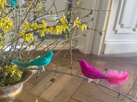 Zámek Loučeň: Když se načančám velikonočně, vypadá to asi takhle....