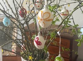 Zámek Loučeň: Když se načančám velikonočně, vypadá to asi takhle....