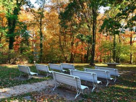 Zámek Loučeň na podzim